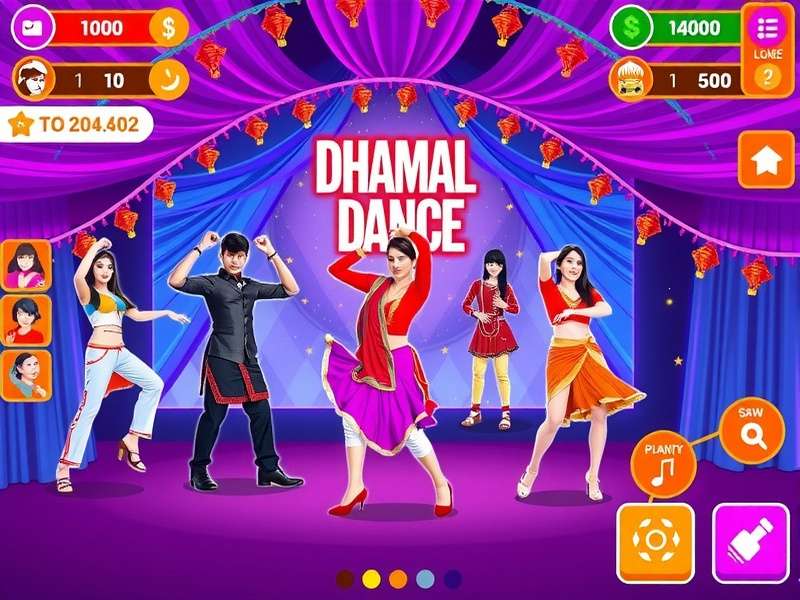 Dhamal Dance Interface